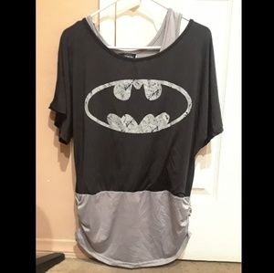 Batman Workout Double Layered Top